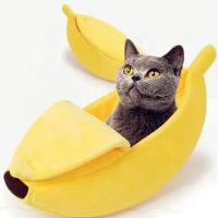 Caminha Pet Em Formato De Banana Para Cachorros E Gatos – Conforto E Estilo Divertido - 2