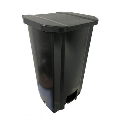 Coletor Lixeira De Pedal 100 Lt Tonk Preto