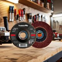 Disco Flap 115 Mm G80 Fibra Cônico Aço Tradestar