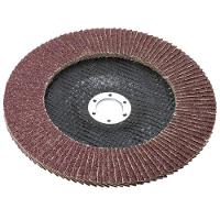 Disco Flap 180 Mm G100 Fibra Cônico Aço Tradestar - 8