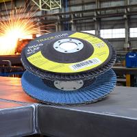 Flap Disc 115 Mm G40 Fibra Reto Azul Aço E Inox Tradestar - 6