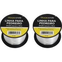 Linha Pedreiro Nylon 0,8 Mm 100 Metros Transparente Tradestar