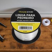 Linha Pedreiro Nylon 0,8 Mm 100 Metros Transparente Tradestar - 6