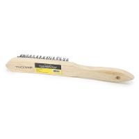 Escova Manual Aço 4 X 15 Cm Cabo Madeira Tradestar - 3