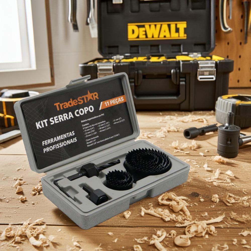 Jogo Serra Copo 19 - 64 Mm Aço Carbono Tradestar - 5
