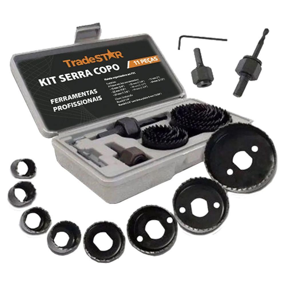 Jogo Serra Copo 19 - 64 Mm Aço Carbono Tradestar - 7