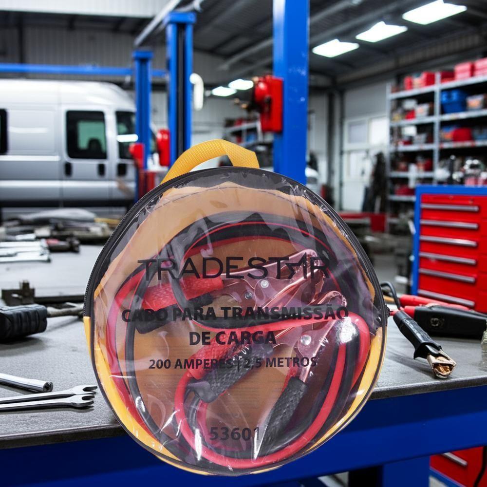 Cabo De Transmissão Para Bateria 200a 2,5 Metros Tradestar - 5