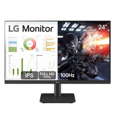 Monitor Gamer Lg 24 Lg 24ms500-b Full Hd- Ips 100hz- Hdmi- Ajuste De Inclinacao