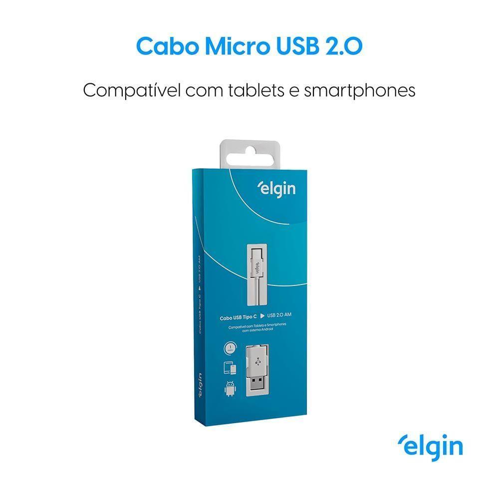 Cabo Usb-C 1 Metro Compatível Com Ios E Android - 4