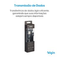 Cabo Usb-C Nylon Preto 1,5m 480mbps - 5