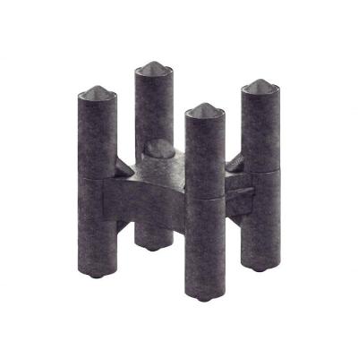 Espaçador Plástico Tramontina Tipo Cadeirinha 20x25mm Para Ferragens Saco Com 100 Unidades