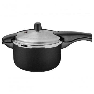 Panela De Pressão Tramontina Vancouver Effrect Alumínio Com Revestimento Antiaderente Preto 24cm 6 Litros