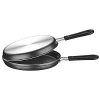 Omeleteira Tramontina Loreto Em Alumínio 24cm Grafite - 1