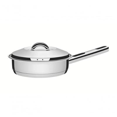 Frigideira Tramontina Solar 24cm Em Aço Inox