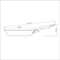 Frigideira Tramontina Loreto 20cm Antiaderente Com Cabo Grafite - 1