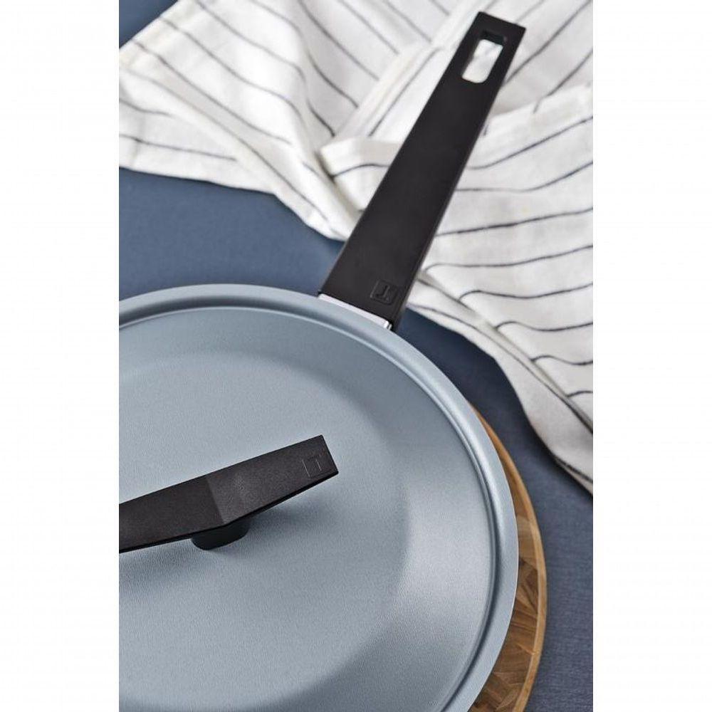 Frigideira Funda Tramontina Spezia Induction Azul Em Alumínio Com Revestimento Em Antiaderente Com Tampa 24 Cm - 2