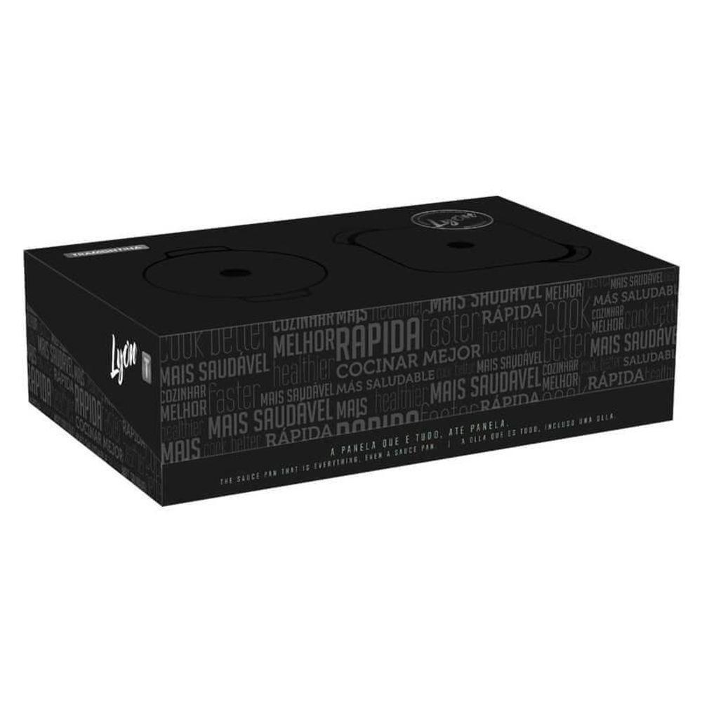 Kit Tramontina Lyon Em Alumínio Com Revestimento Starflon High Perfomance Verde Esmeralda 4 Peças - 3