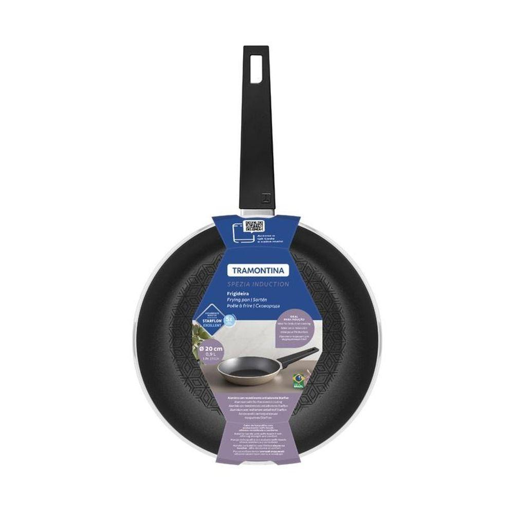 Frigideira Tramontina Spezia Induction Areia Em Alumínio Com Revestimento 20cm - 4