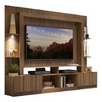Rack Estante com Suporte Tv 65´´ Leds Madeirado - 2