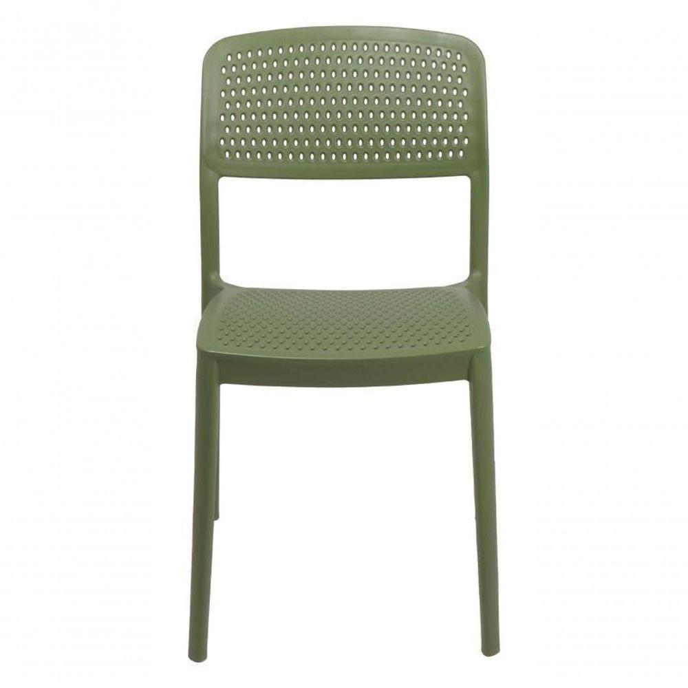 Cadeira Tramontina Serena Em Polipropileno Verde Oliva - 3