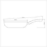 Frigideira Funda Tramontina Paris 28cm Em Alumínio Com Revestimento Antiaderente Chumbo - 4