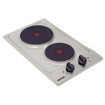 Cooktop Elétrico Tramontina Dominó 2er 30 Aço Inox 220 V