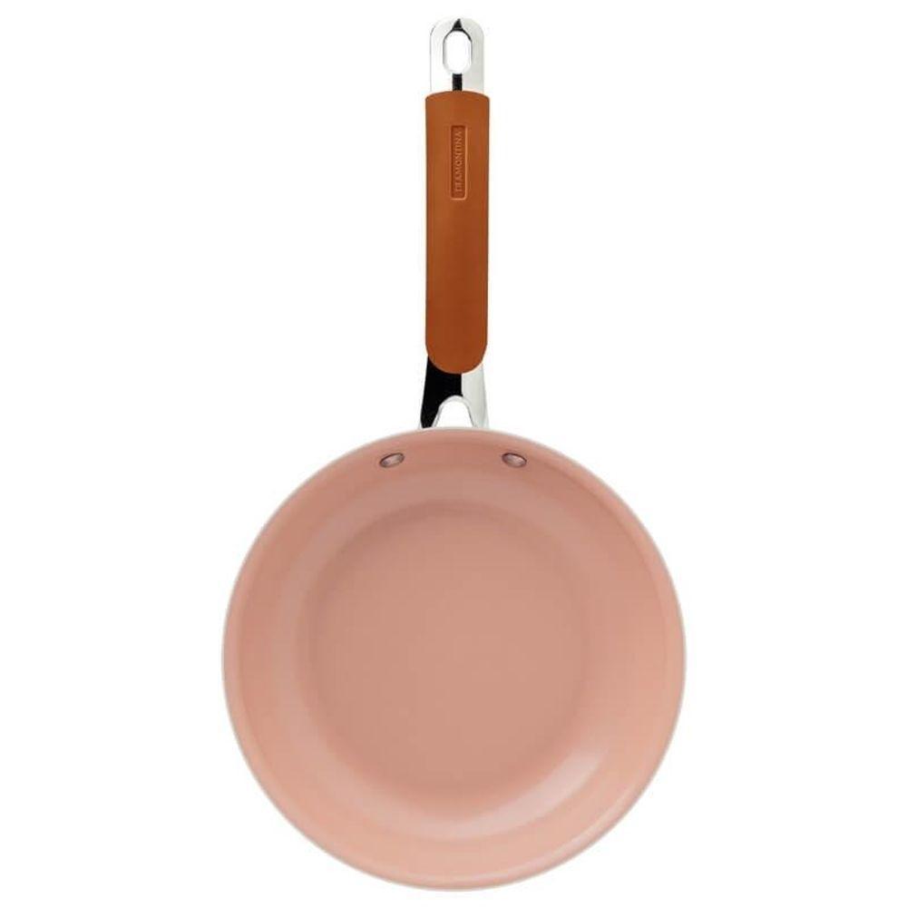 Frigideira Tramontina Romagna Aço Inox E Alumínio 30cm Com Revestimento Cerâmico Marfim - 3