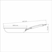 Frigideira Tramontina Romagna Aço Inox E Alumínio 20cm Com Revestimento Cerâmico Black Stone - 5