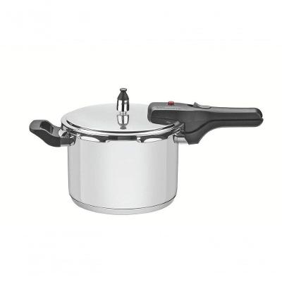 Panela De Pressão Tramontina Brava Aço Inox 22 Cm 6 Litros