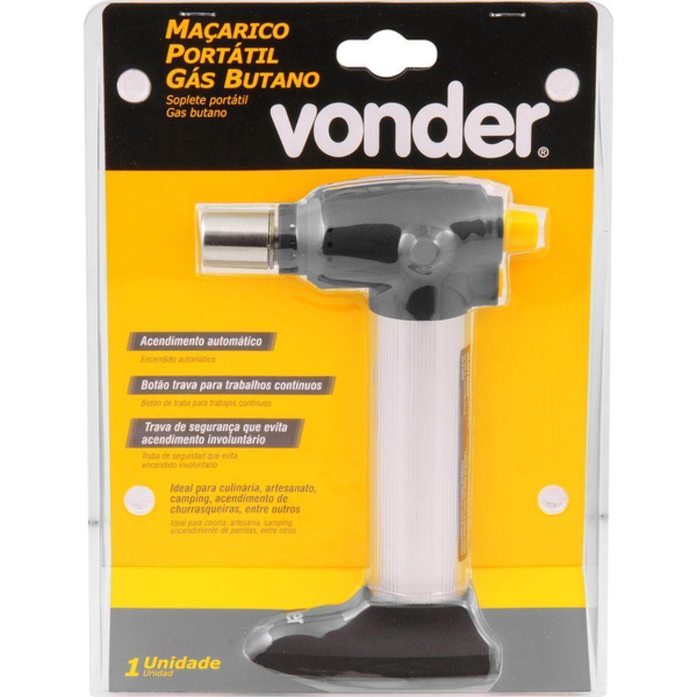 Maçarico Portátil Butano Vonder - 5