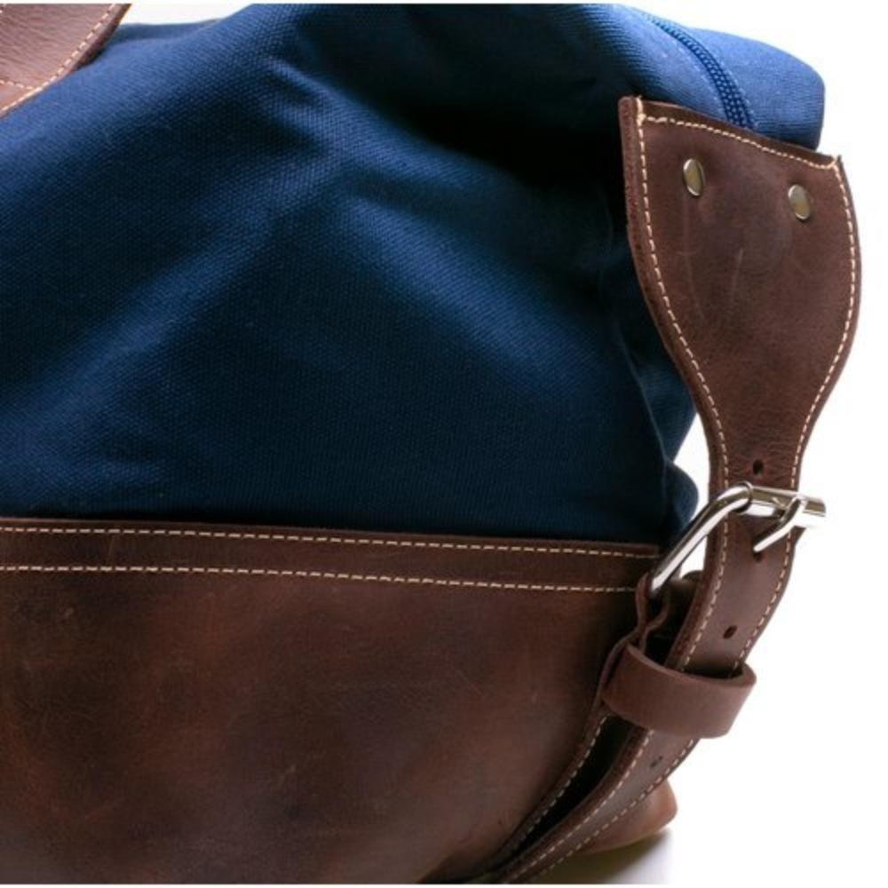 Mala De Viagem Mv 445 Marinho + Marrom Café - 4