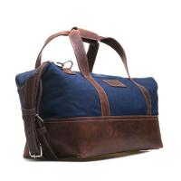 Mala De Viagem Mv 445 Marinho + Marrom Café - 1