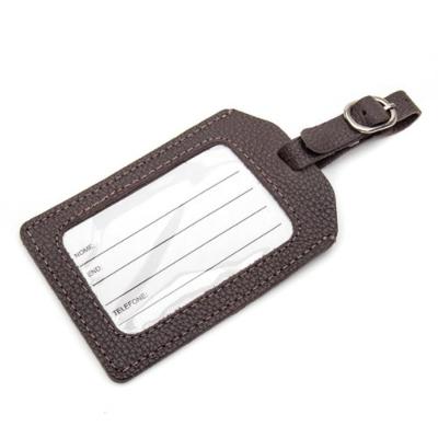 Identificador De Bagagem Marrom Café