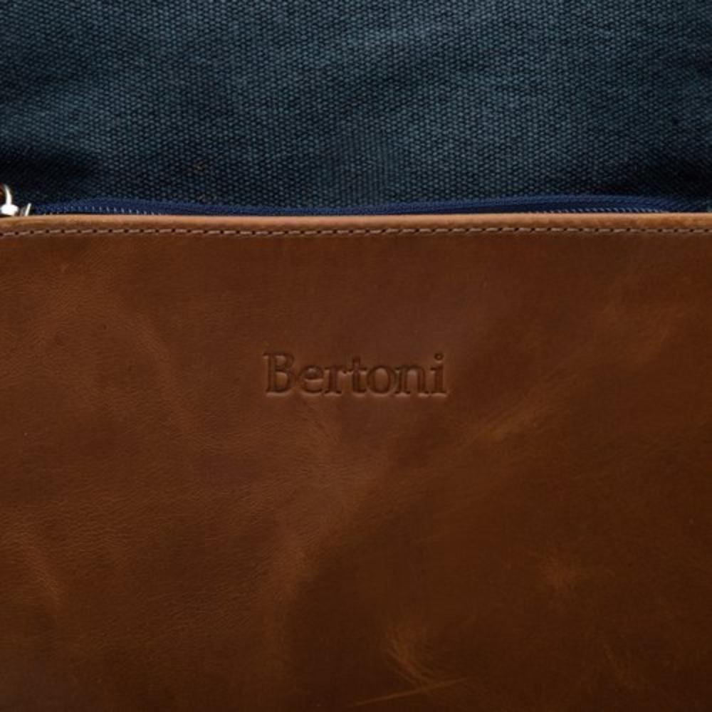 Mochila Mc 1002 Azul + Marrom - 4