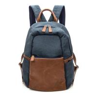 Mochila Mc 1002 Azul + Marrom - 1