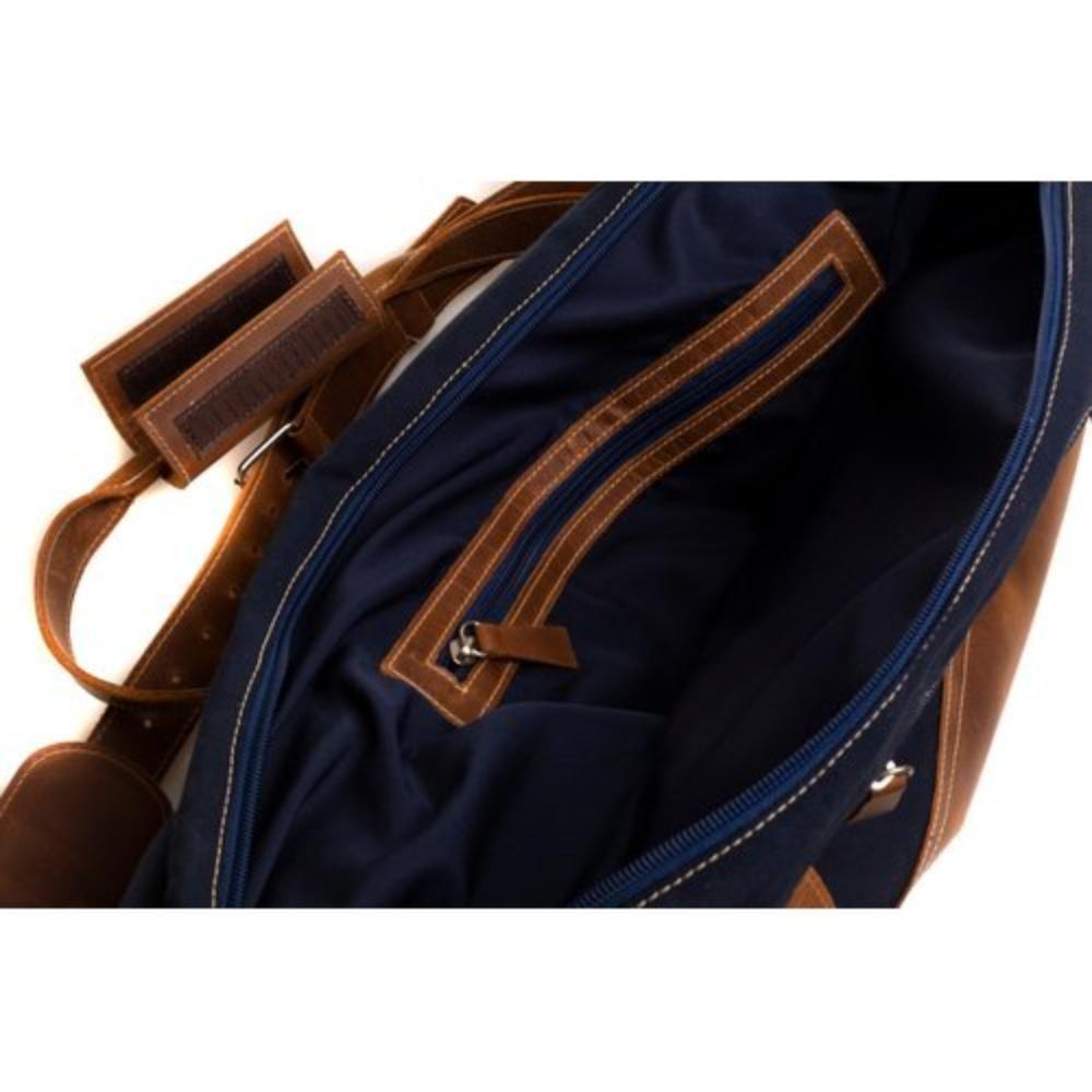 Mala De Viagem Mv 445 Marinho + Marrom - 2