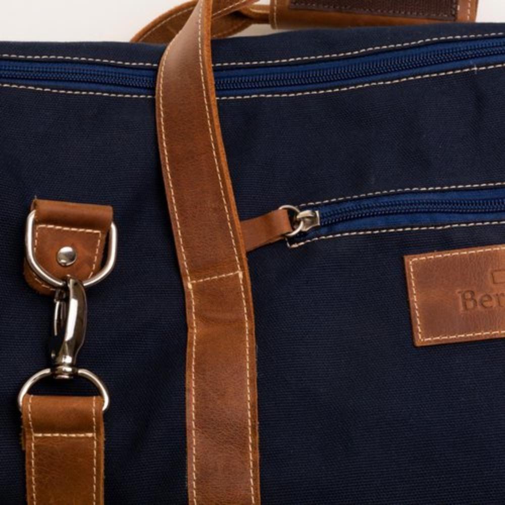 Mala De Viagem Mv 445 Marinho + Marrom - 4