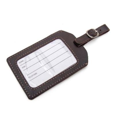 Identificador De Bagagem Marrom Escuro
