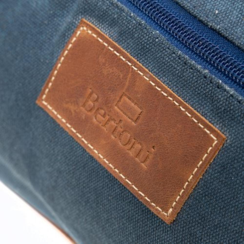 Mala De Viagem Mv 445 Azul + Marrom - 4