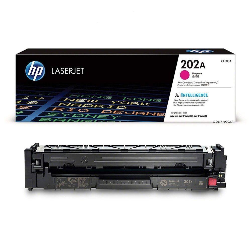 Cartucho De Toner Original Hp 202a Magenta Laserjet Cf503a - 1