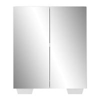 Sapateira 2 Portas Com Espelho Nina Multimóveis V6013 Branca Branco - 2