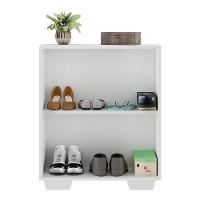 Sapateira 2 Portas Com Espelho Nina Multimóveis V6013 Branca Branco - 3