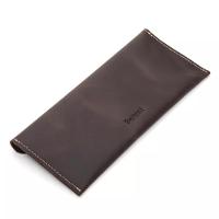 Estojo De Óculos Luxo Em Couro Premium Bertoni Crazy Horse Café - 4