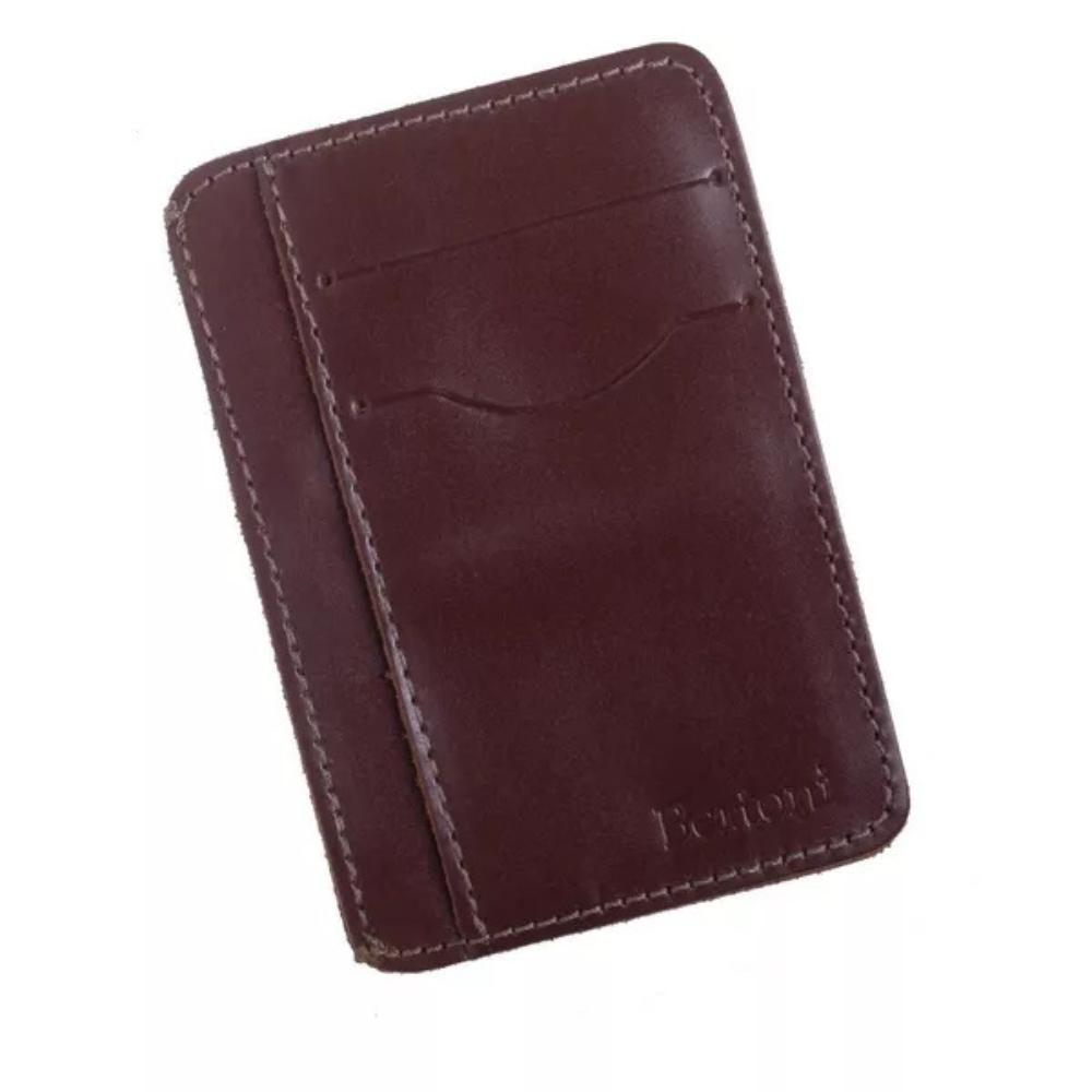 Carteira Masculina Couro Durável Com Compartimento Para Cnh Pull Up Pinhão - 3