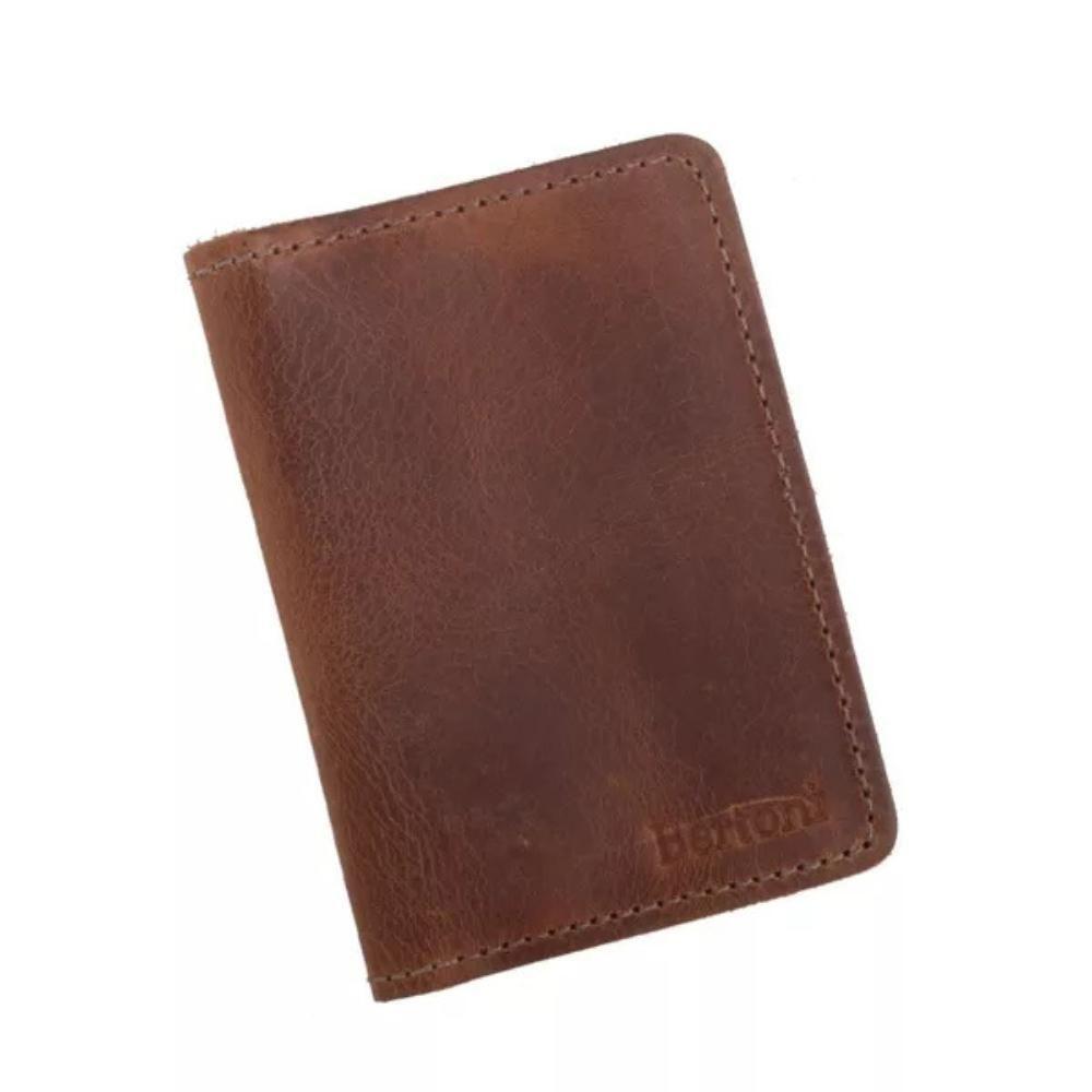 Carteira Masculina Em Couro Para Dinheiro E Caramelo-crazy Horse Café - 2