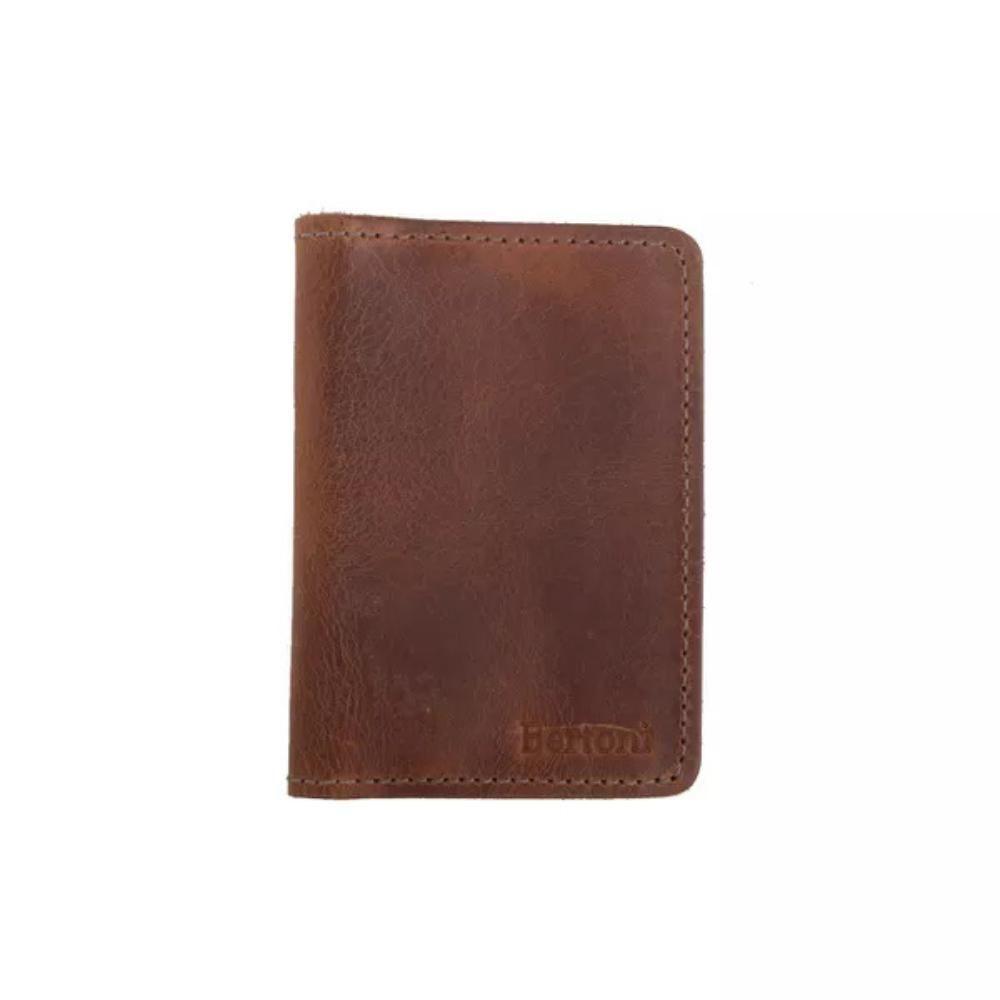 Carteira Masculina Em Couro Para Dinheiro E Caramelo-crazy Horse Café - 4
