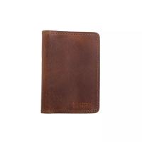Carteira Masculina Em Couro Para Dinheiro E Caramelo-crazy Horse Café - 4