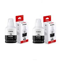 Kit Tintas Canon Gi-10 2un Preto Gi10 G10 Original G6010 G7010 Gm2010 Gm4010 - 1