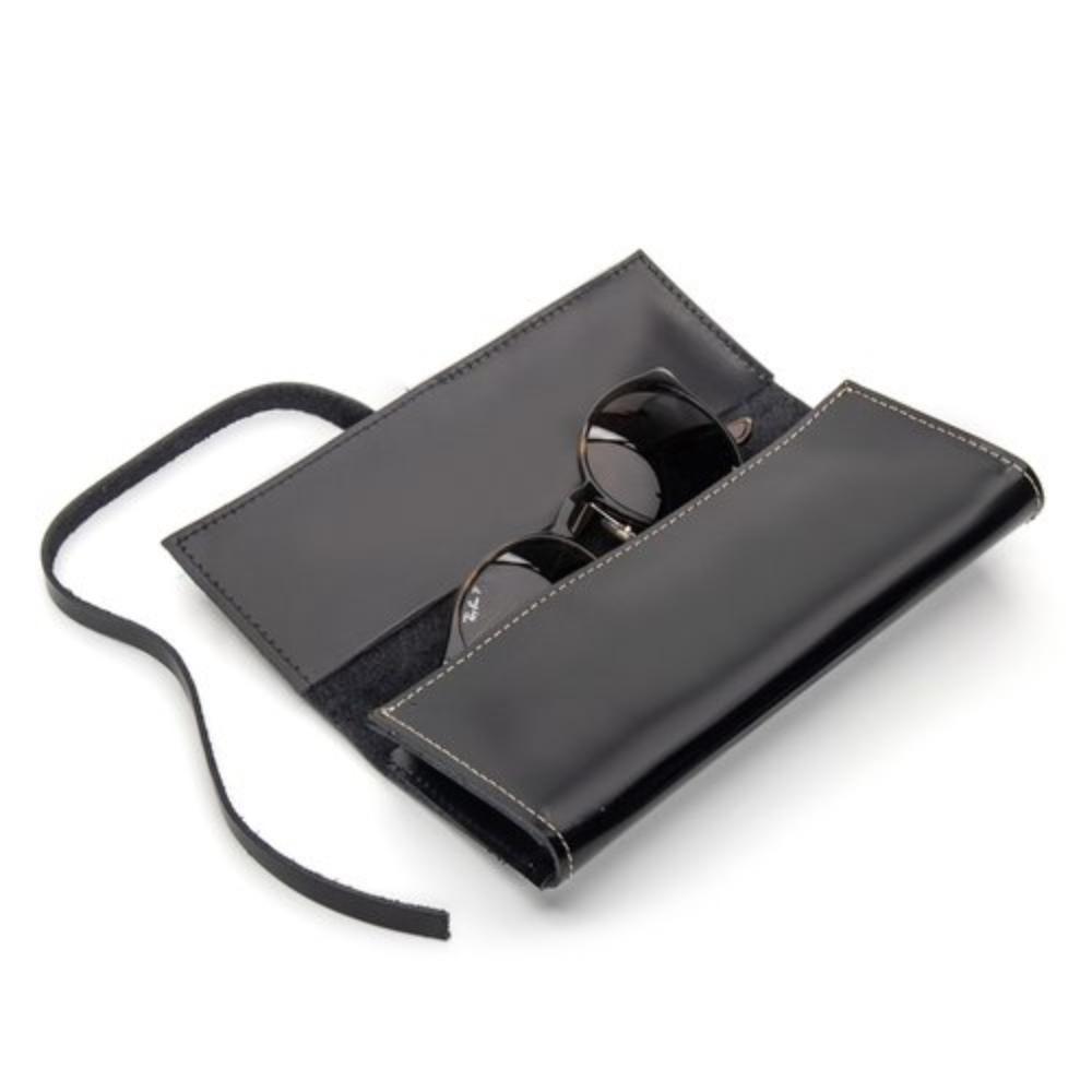 Estojo Case Óculos Preto Brilhante - 2