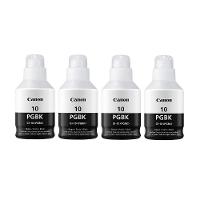 Kit Tinta Canon Gi-10 4un Preto Gi10 G10 Original G6010 G7010 Gm2010 Gm4010 - 1